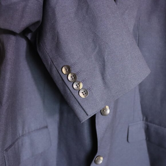 JM Haggar Men's suit jacket, classic fit, dark navy, new and unused, size 50L - Picture 8 of 11